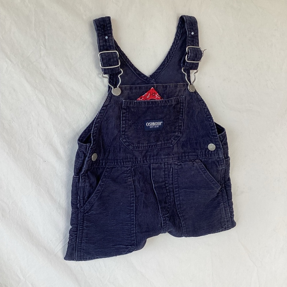 Oshkosh B’Gosh corduroy kids overalls purse